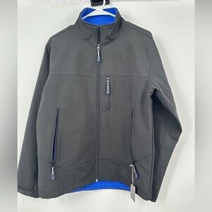 Roper Technical Mens Black Polyester Softshell Jacket Small NEW